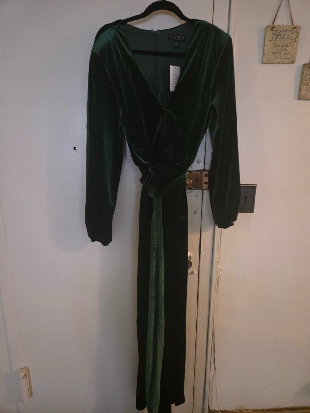 HUNTER GREEN JUMPSUIT